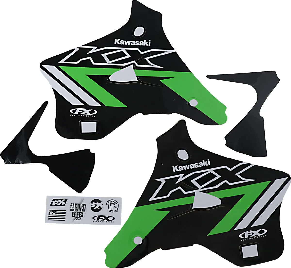 Factory Effex Evo Series Graphic Kit For Kawasaki
