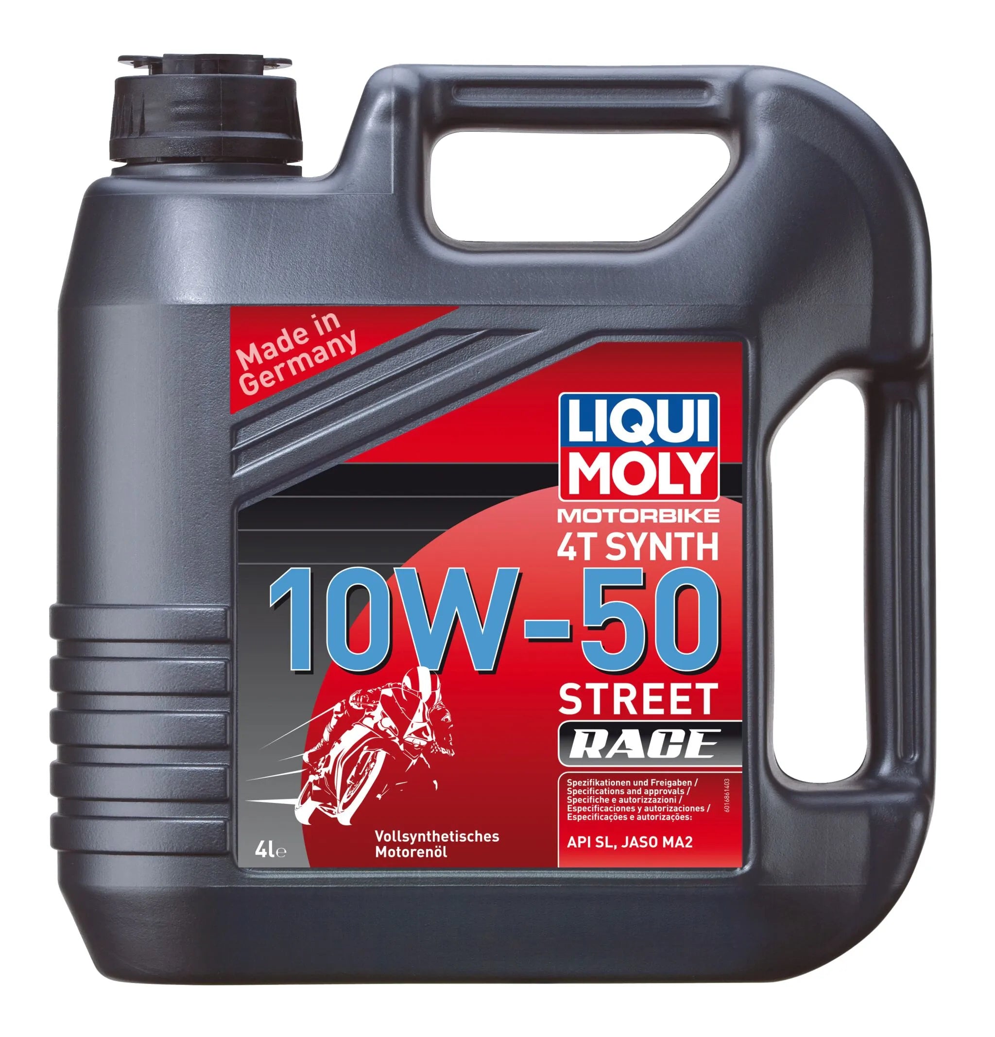 Liqui Moly 4t 10w-50 Street Engine Oil - 4 Liter