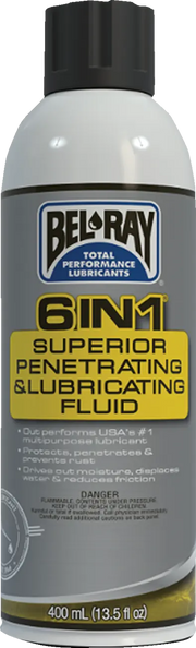 Bel-ray 6-in-1 Superior Penetrating & Lubricating Fluid 400 ml