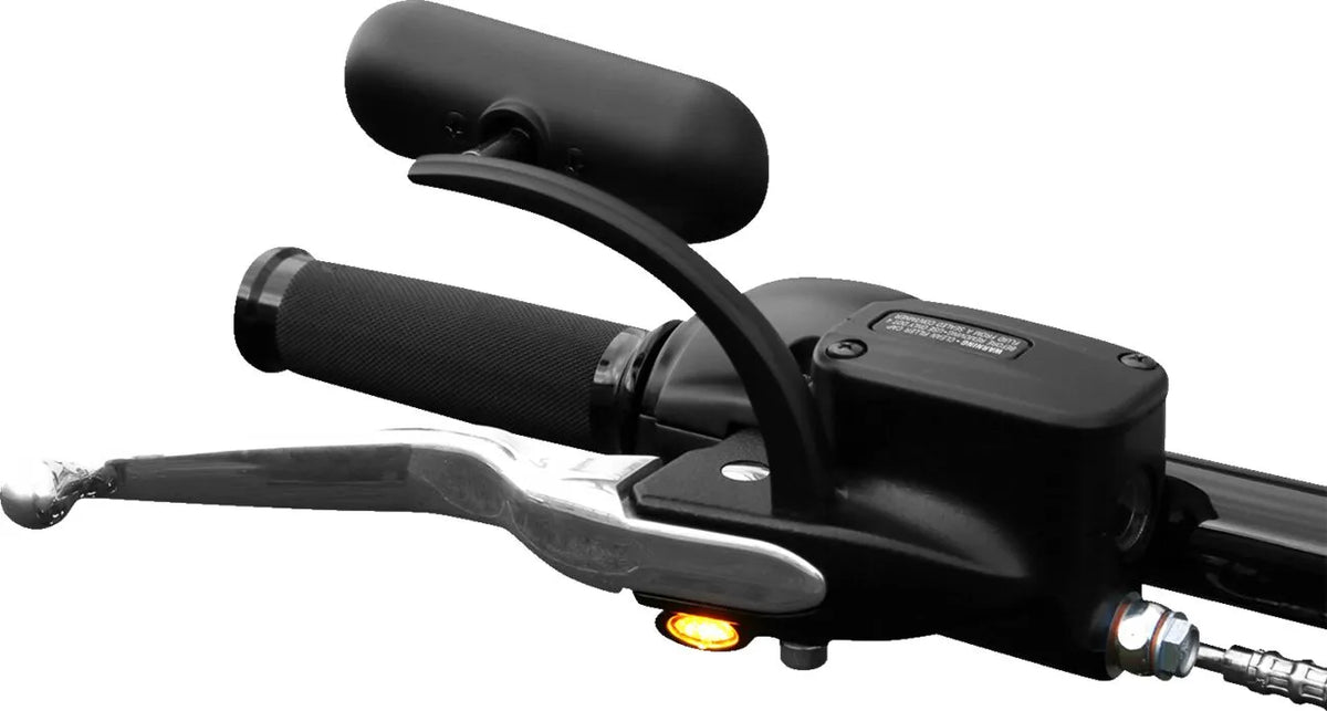 Kodlin Elypse LED 2-1 Turn Signals - Smoke Lens - Black - K68510
