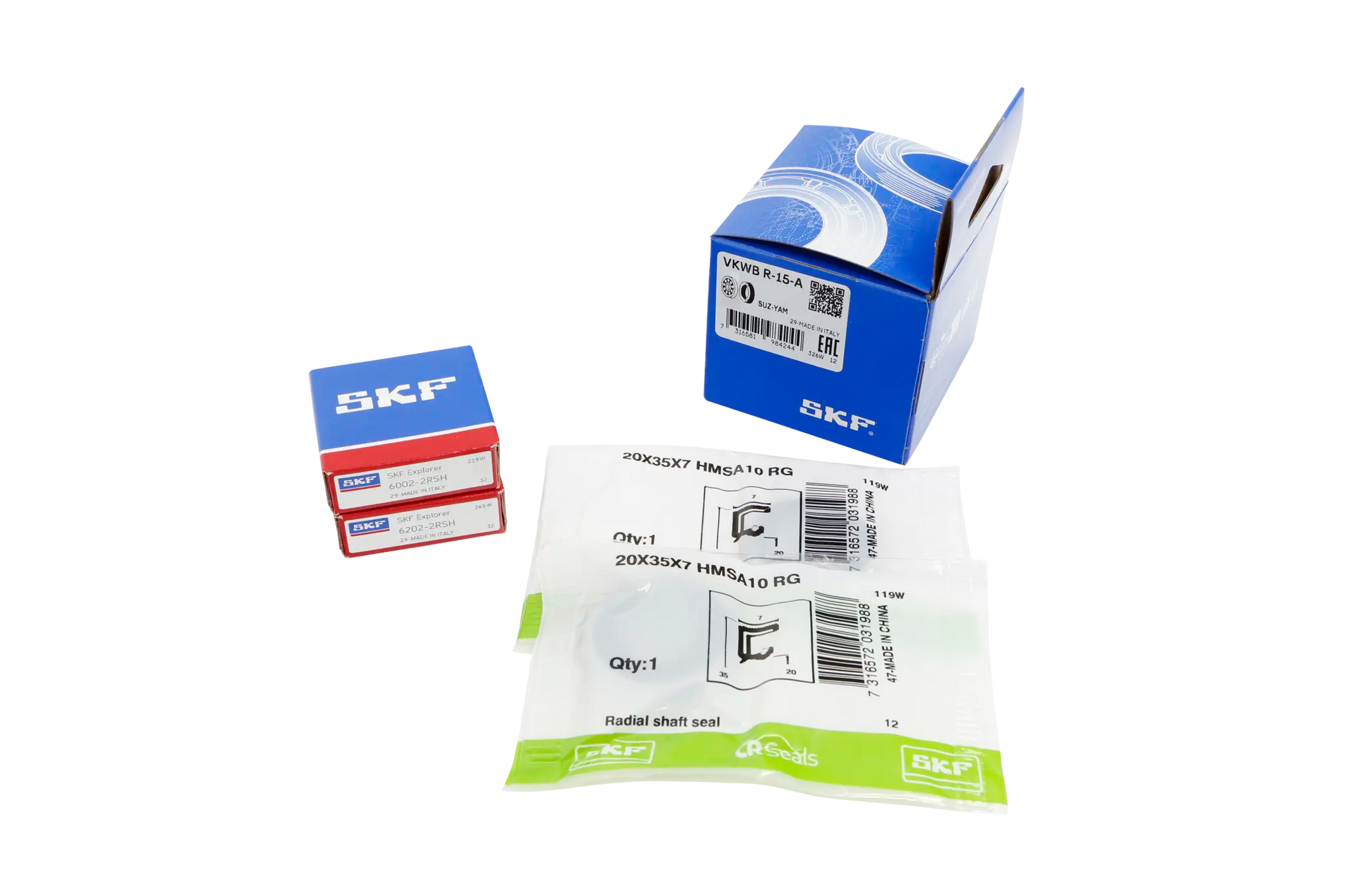 SKF Wheel Bearing Kit for Rear Motorcycle Wheels