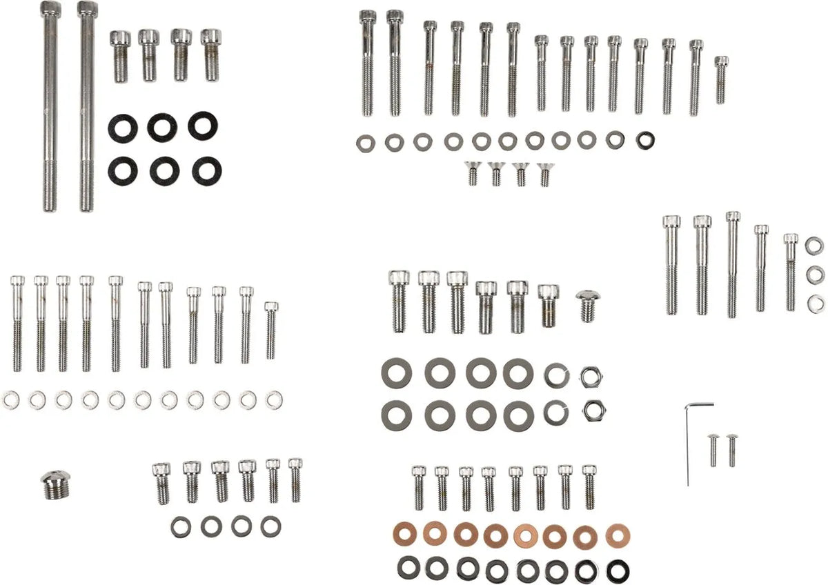Drag Specialties Socket Head Motor Bolt Kit for Harley Sportster