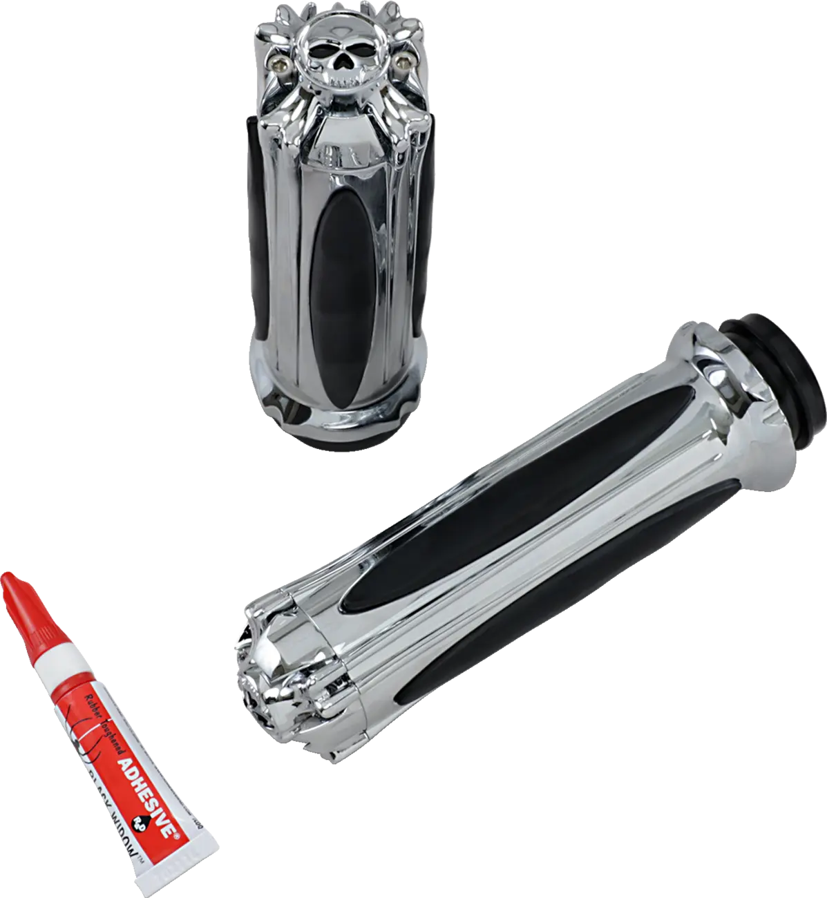 Kuryakyn Zombie Grips - Chrome 1"