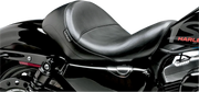 Le Pera Aviator Solo Seat - Black Vinyl - For Harley Davidson
