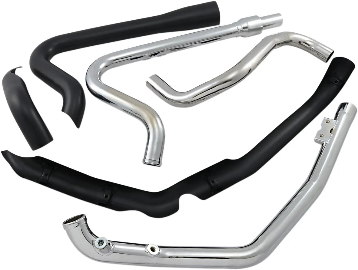 Cobra True Dual Headpipes til M8 Baggers - Optimer din udstødning