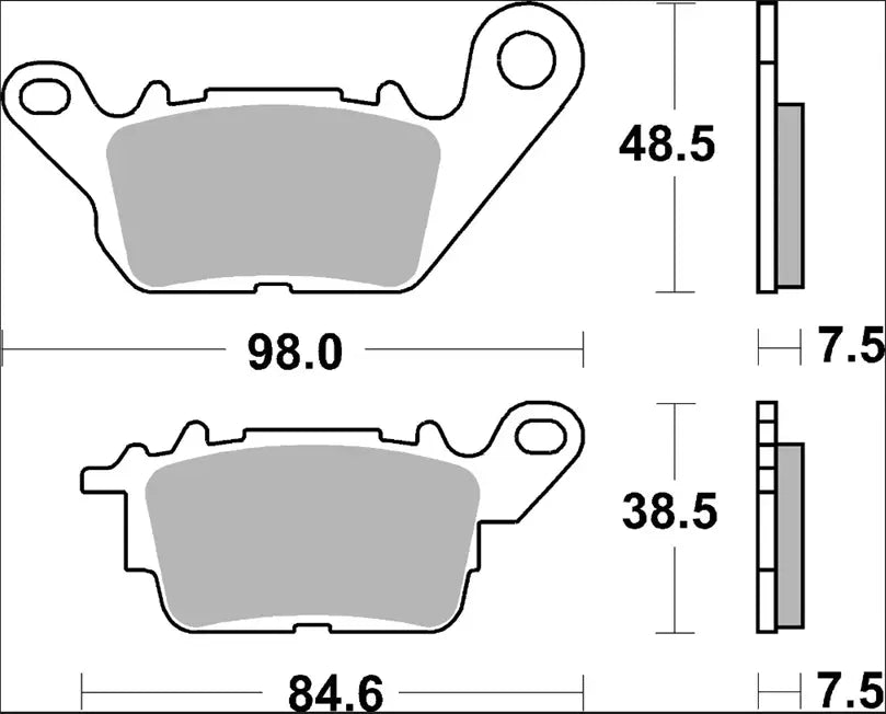 Brembo Prime Line Brake Pad Genuine Carbon Ceramic