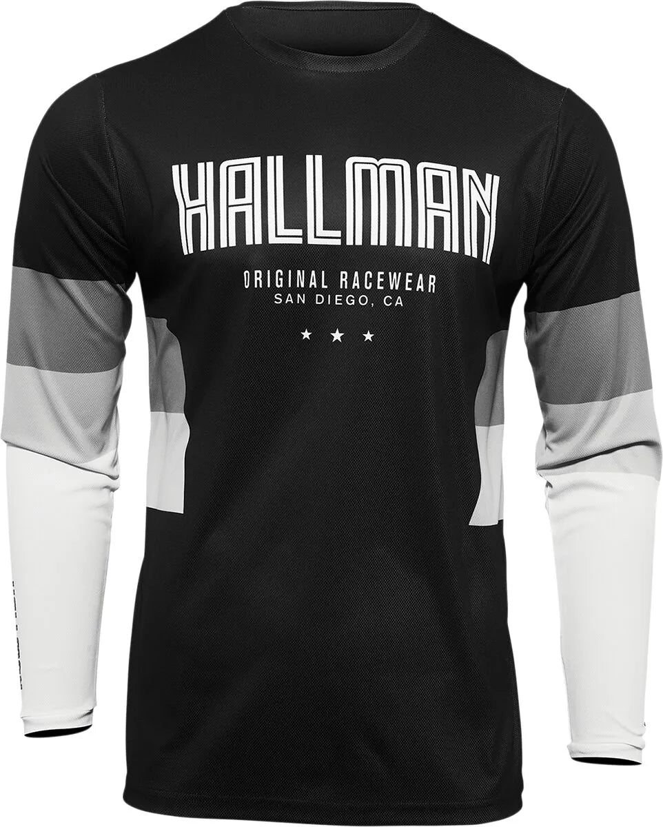Thor Hallman Differ Draft Jersey - Black/White