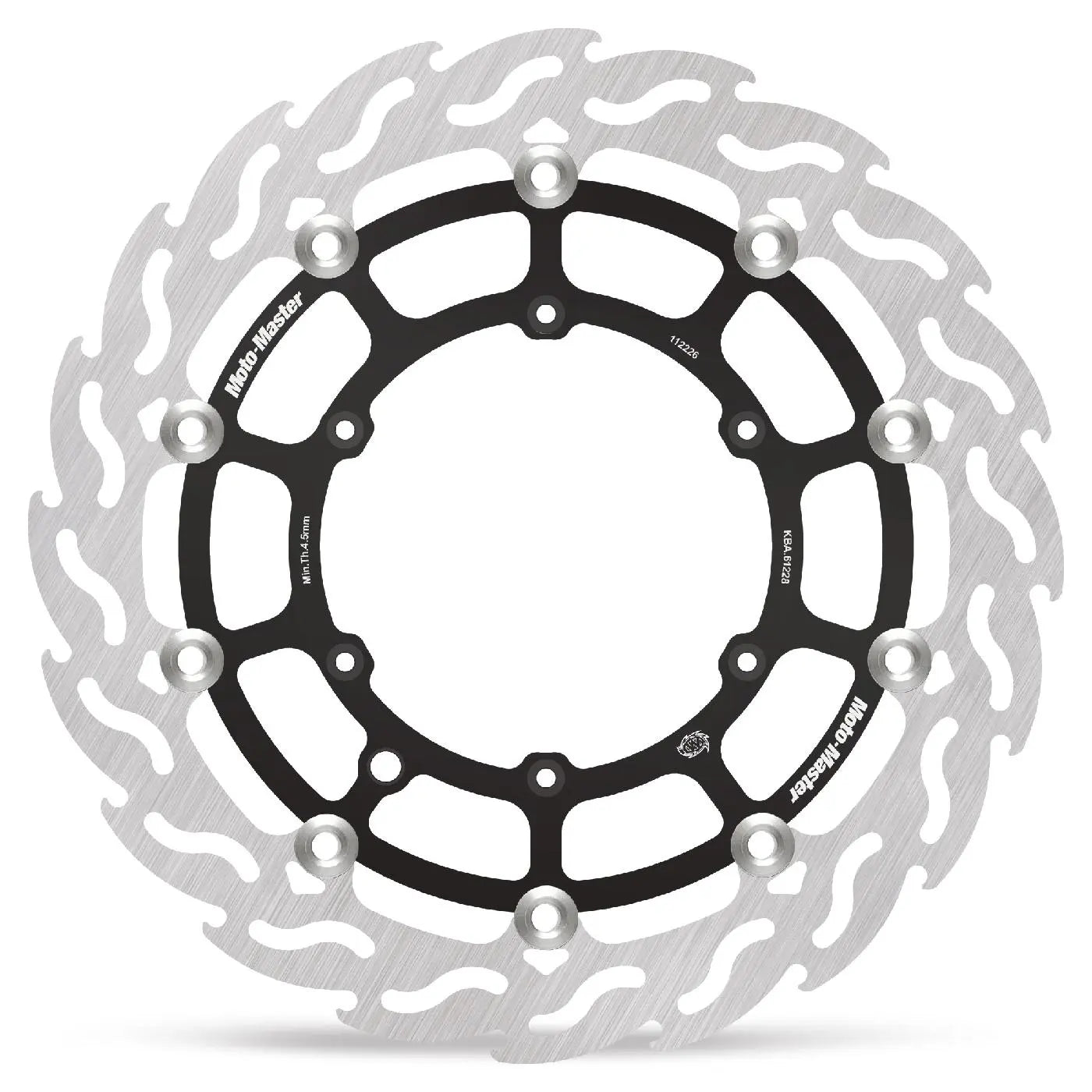 Moto-master Flame Series Flydende Bremse Rotor - Foran