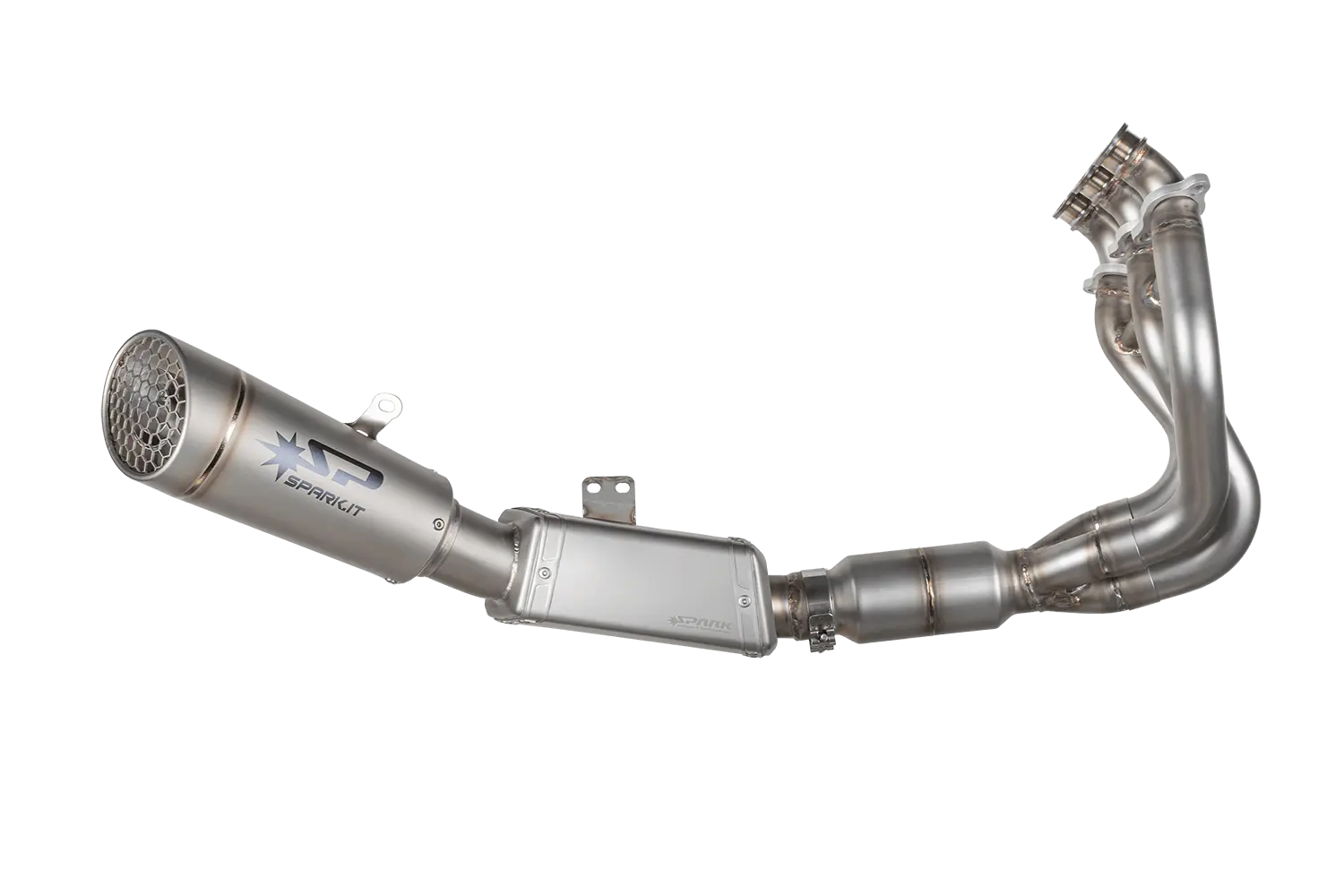 Spark Grid-o Full Exhaust System - Titanium Muffler