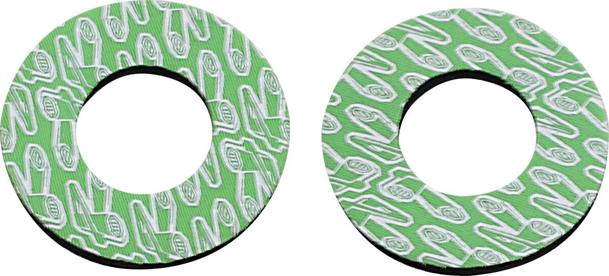 Renthal Grip Donutz - Green Handlebar Grips
