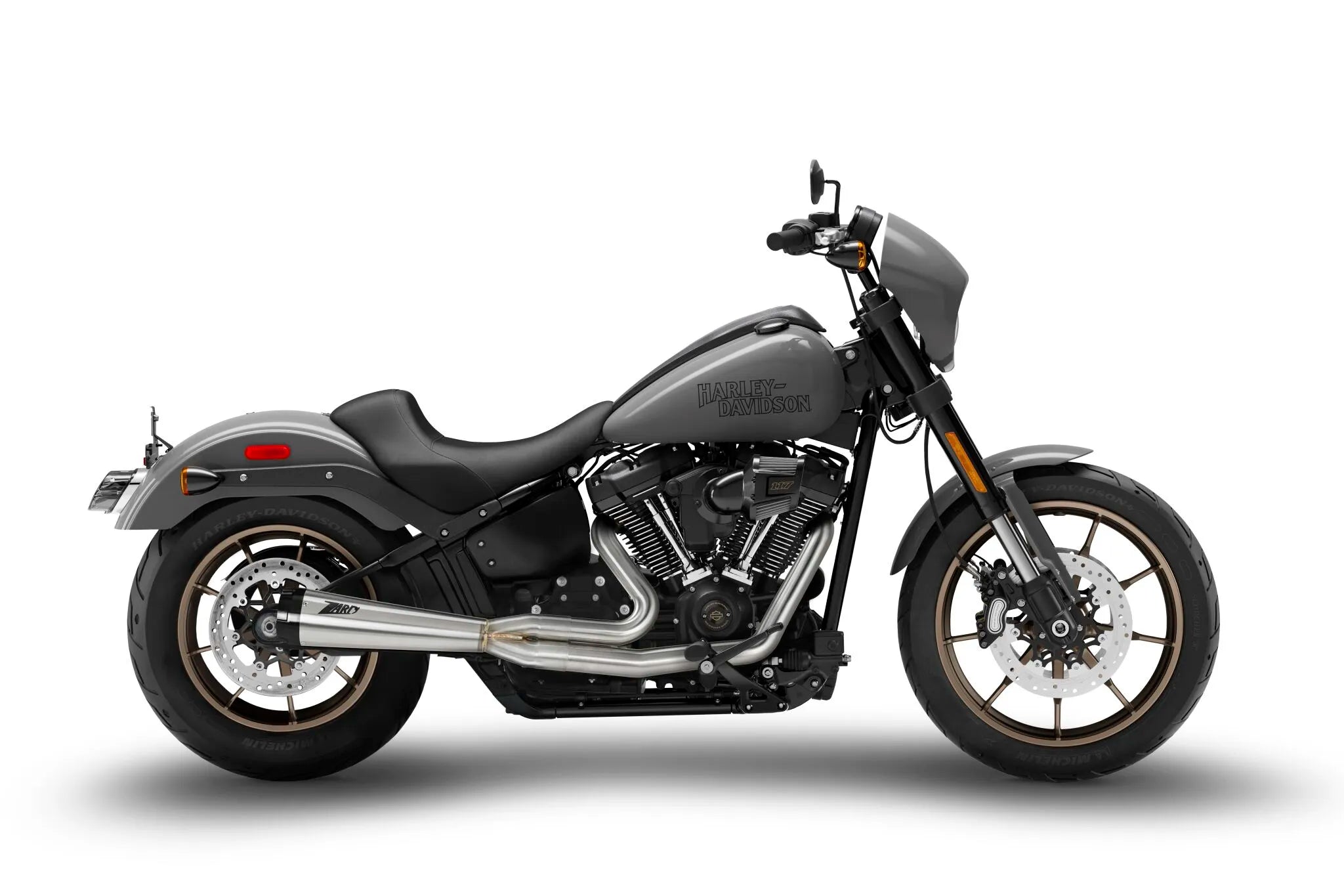 Zard 2:1 Full Exhaust System For H-d Softails
