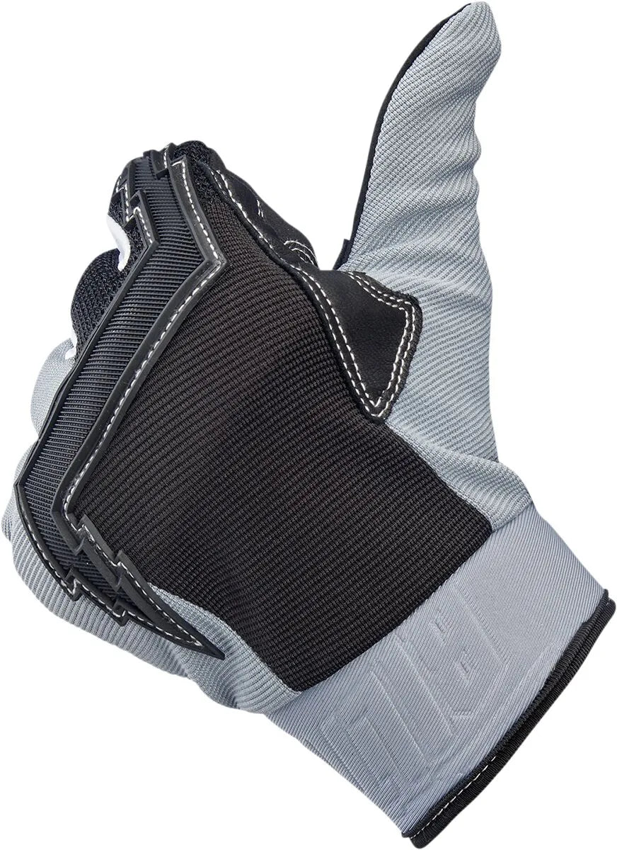 Biltwell Baja Gloves Motocross Inspired - Black/Gray