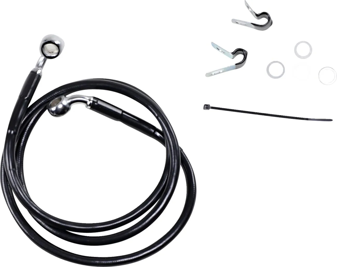 Drag Specialties Forlænget Bremse Slange Kit 45-3/4"