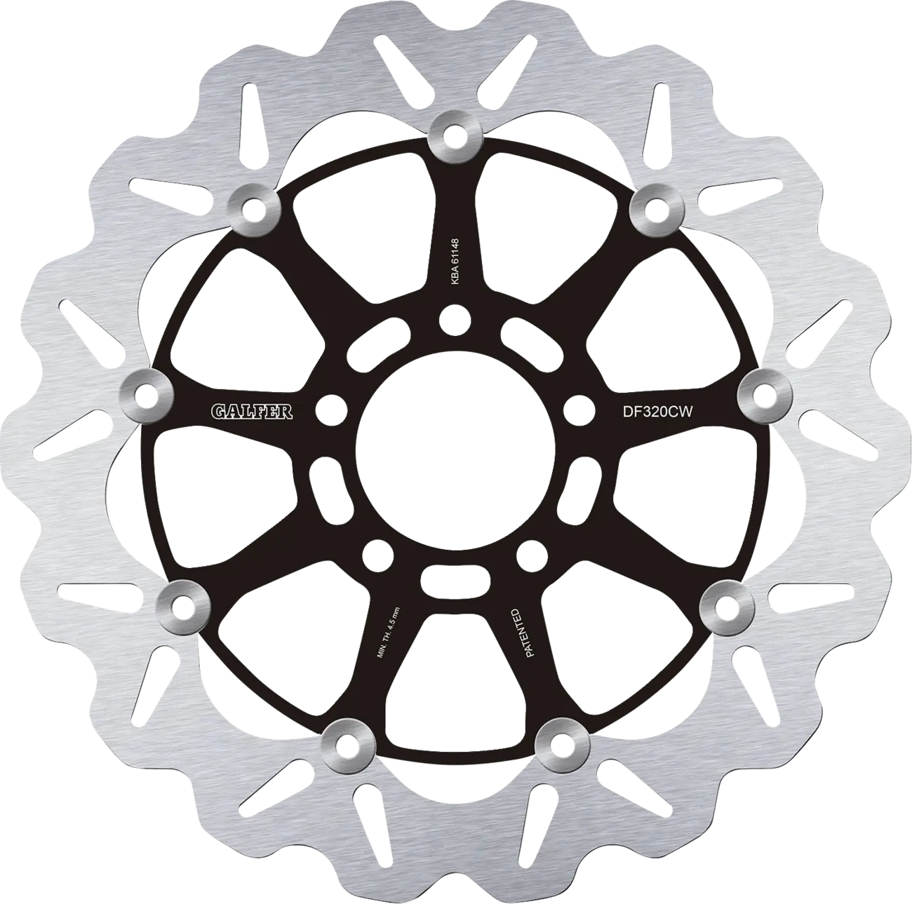 Galfer Df320cw Brake Rotor For Motorcycle - 320mm