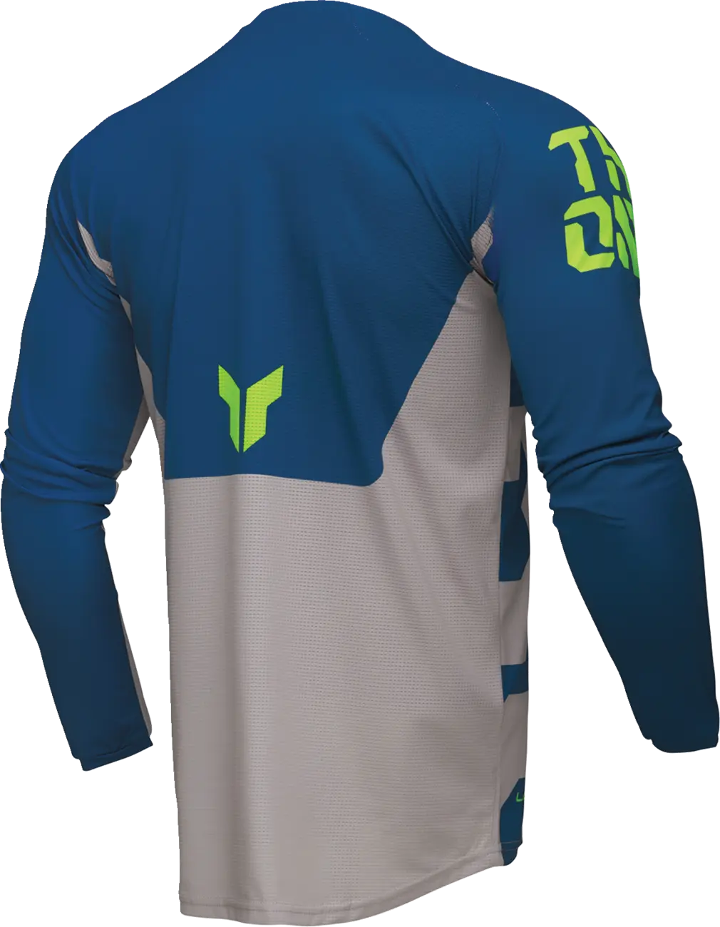 Thor Launchmode Forge Jersey - Blue/Gray/Fluorescent Yellow