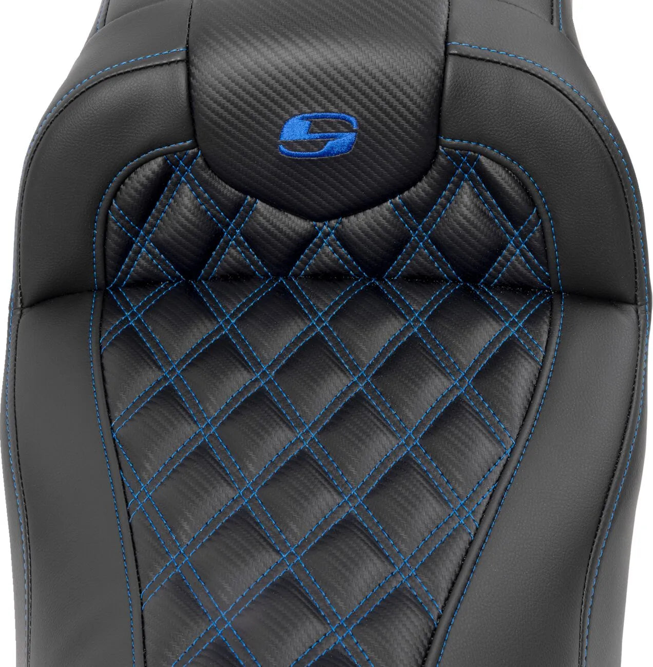 Saddlemen Roadsofa Lattice Stitch Seat - For Harley Davidson