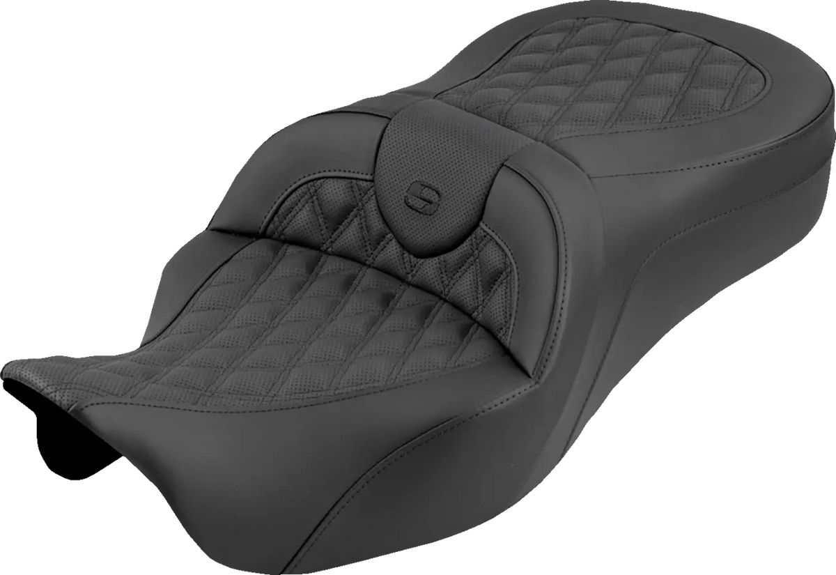 Saddlemen Roadsofa King Touring Seat Black for Harley-Davidson