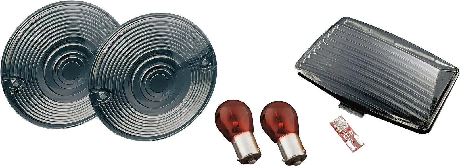 Kuryakyn Smoke Lens Kit - Turn Signals & Fender Tips