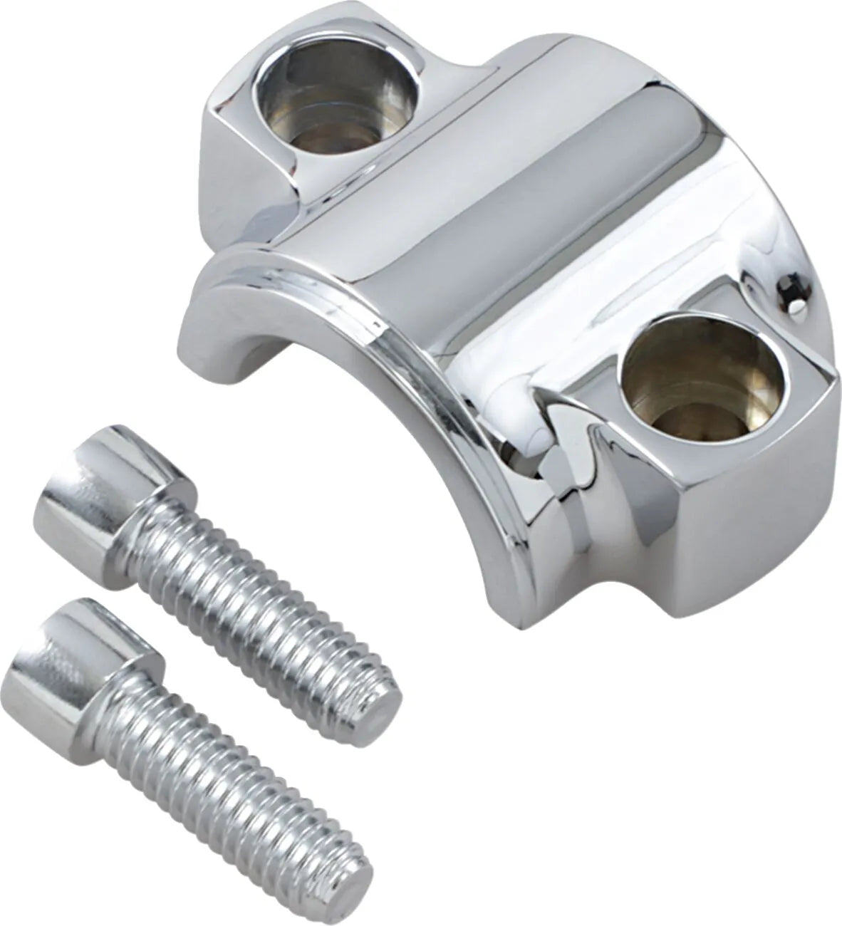 Klock Werks Lower Fork Leg Axle Caps - Chrome
