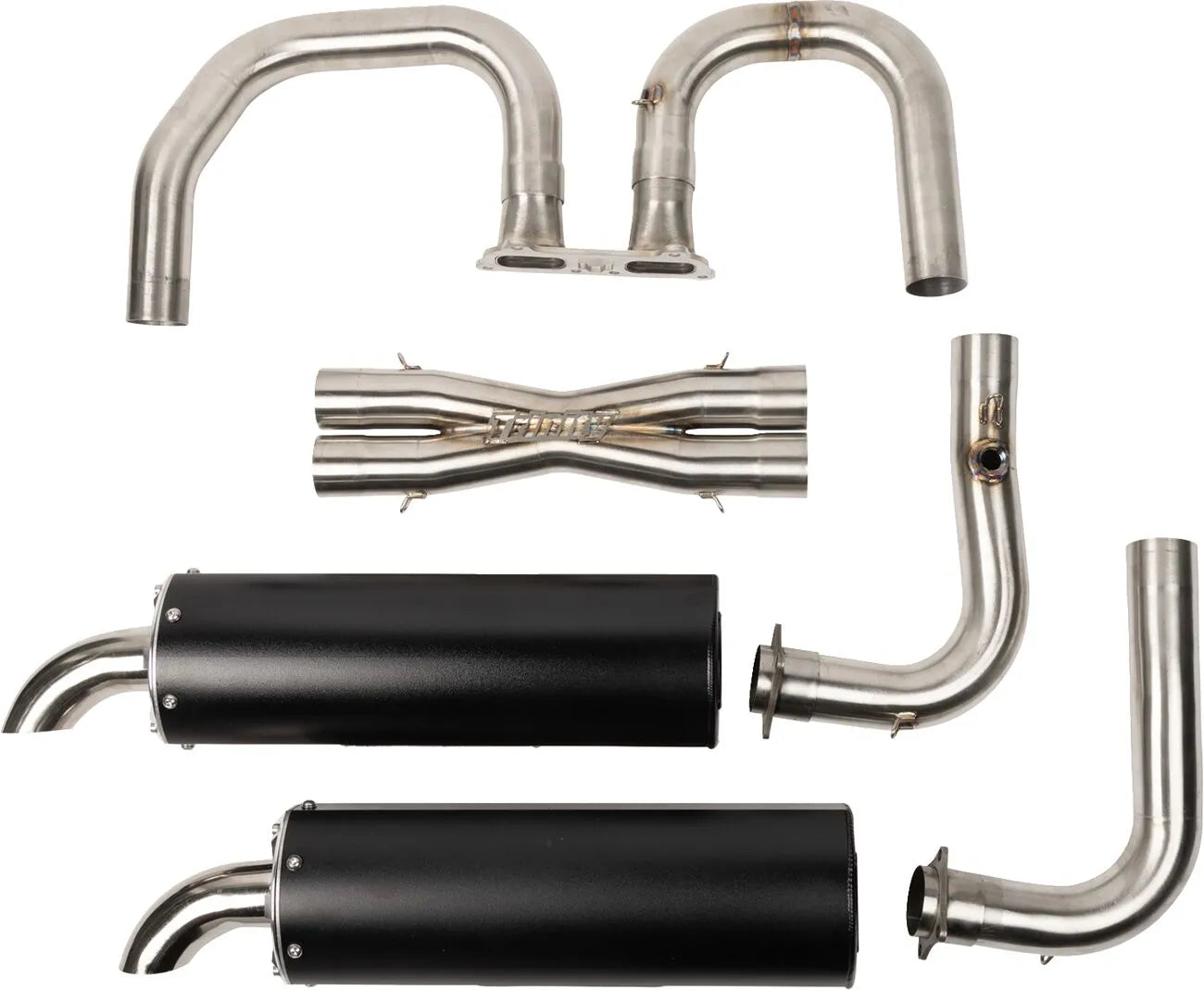 Trinity Racing Fuld Dual Udstødningssystem