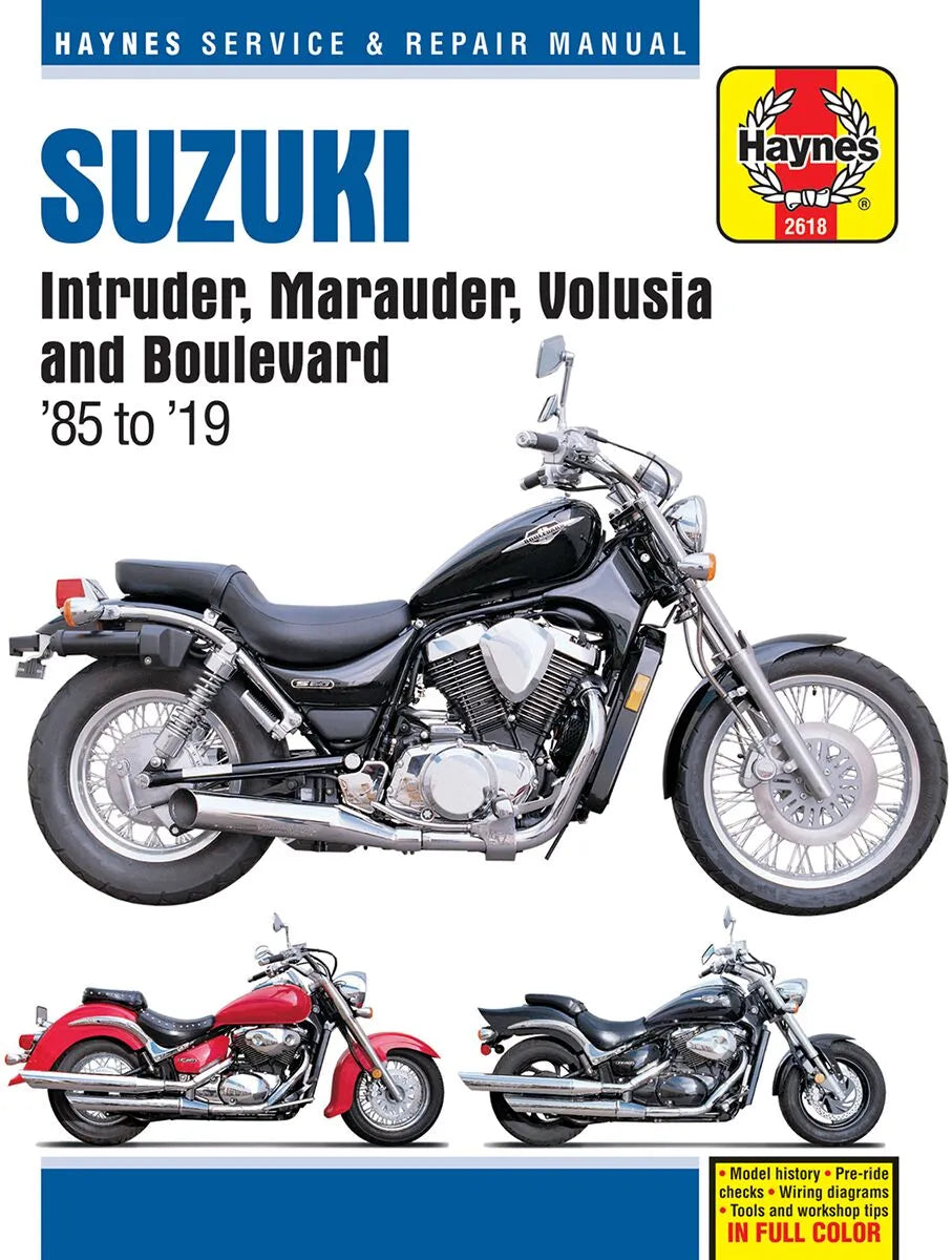 Haynes Motorcycle Repair Manual for Suzuki Intruder Boulevard