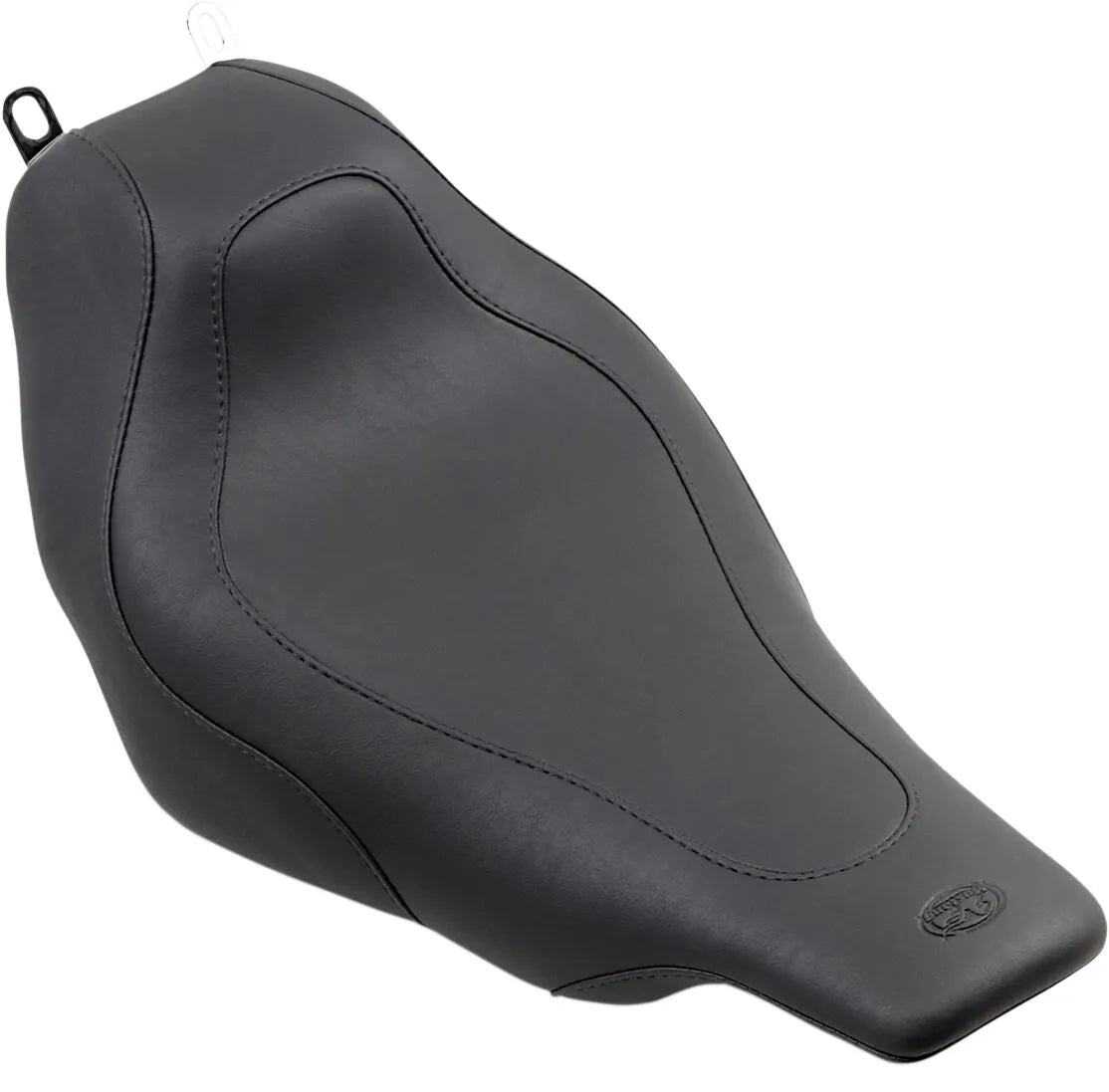 Mustang Tripper Solo Seat - Black - For Harley Davidson