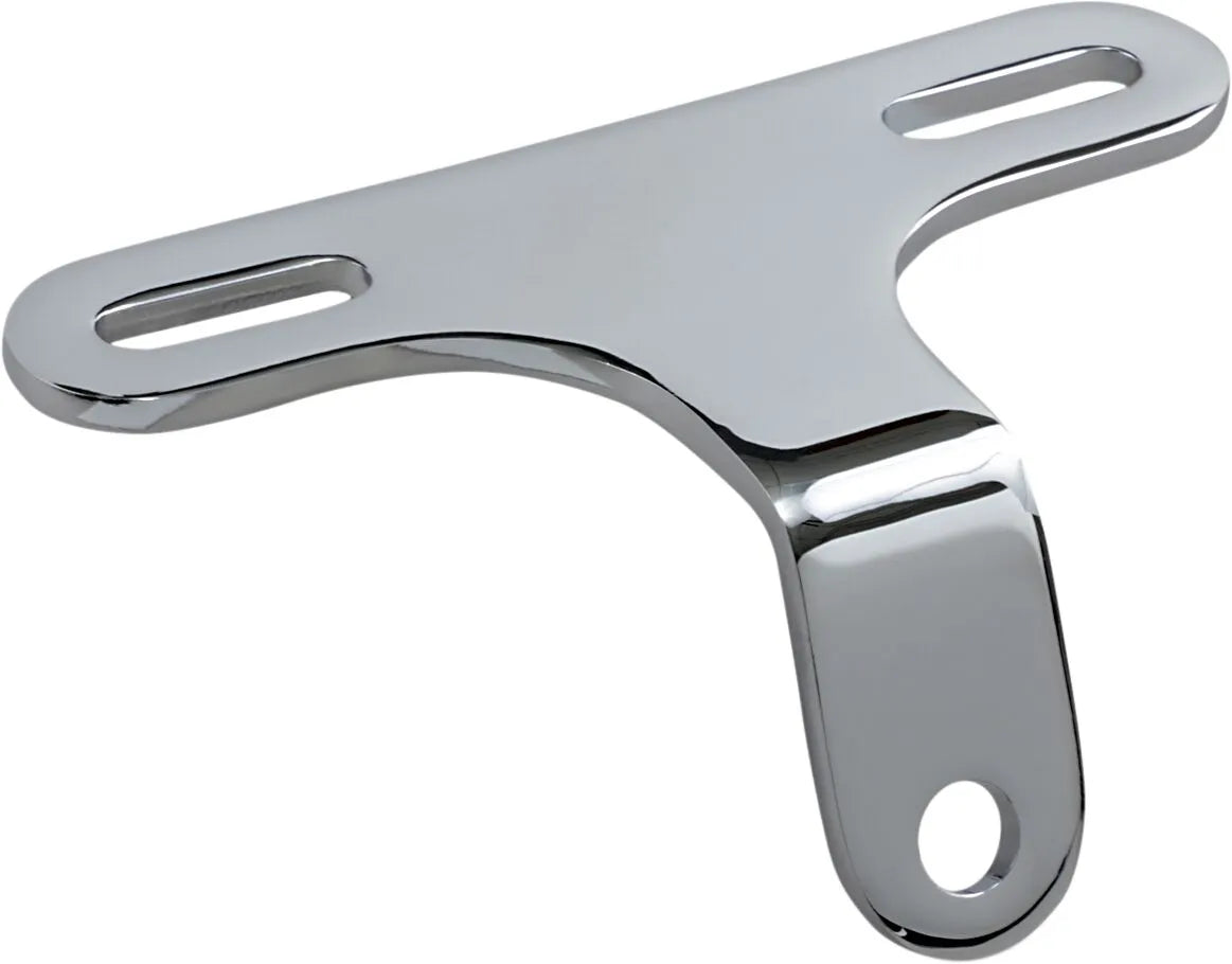 Drag Specialties Headlight Bracket - Chrome Single-mount