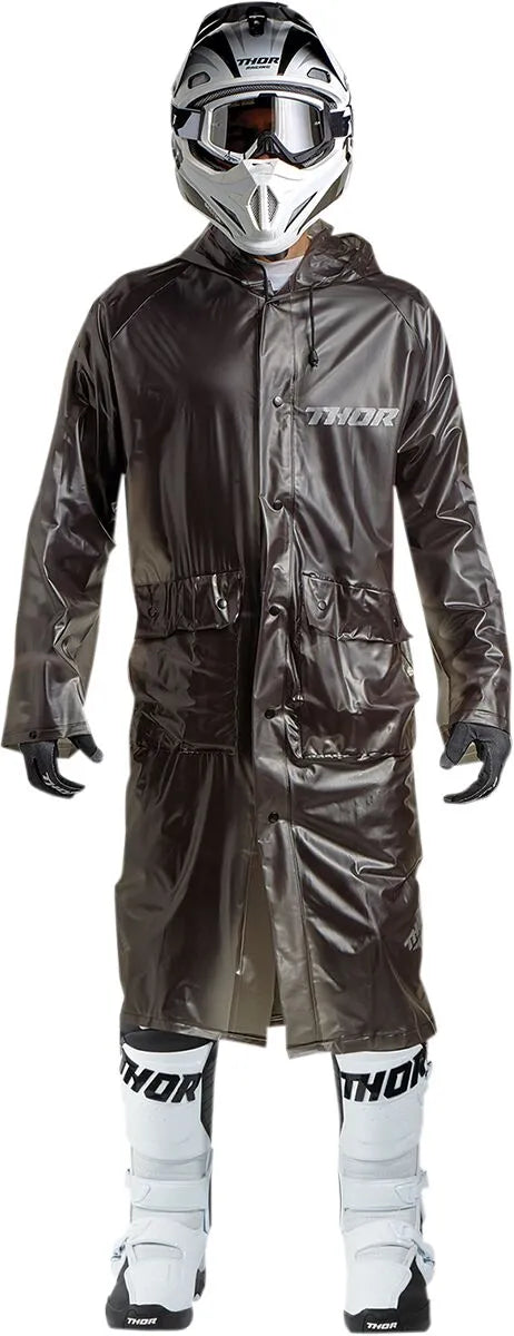Thor Trench Rain Jacket - Unisex Pvc Construction