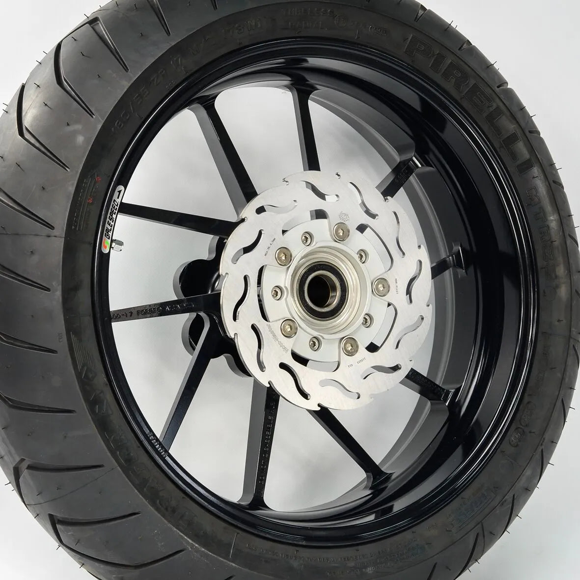 Moto-master Flame Series Bageste Bremse Rotor - Bag