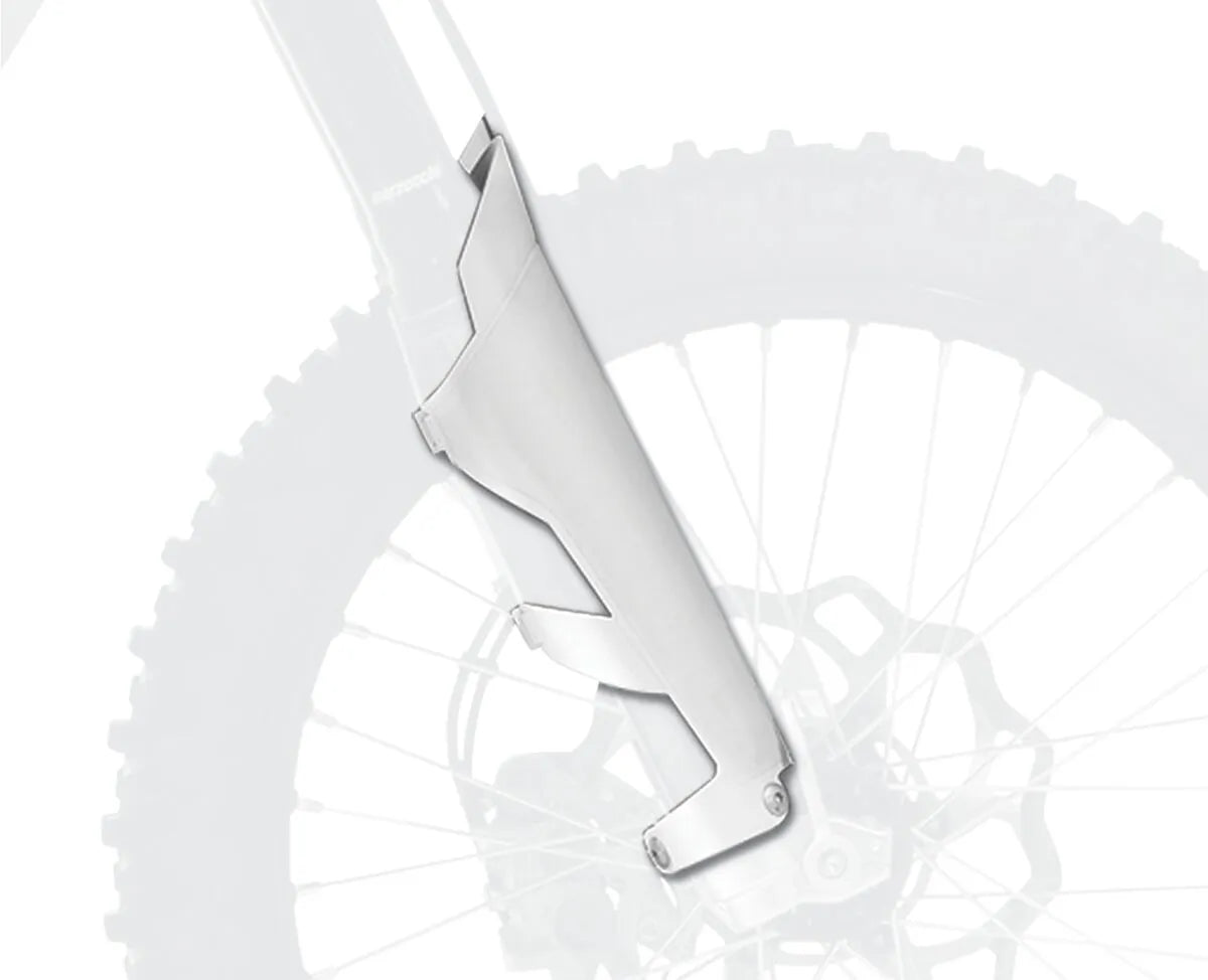Polisport Fork Guard Cover For Motorcycle - White