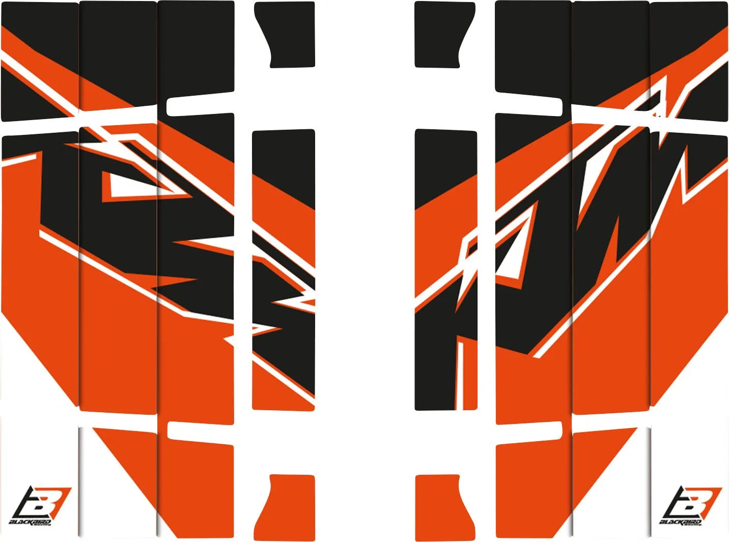 Blackbird Racing Trophy Rad Louvers For Ktm