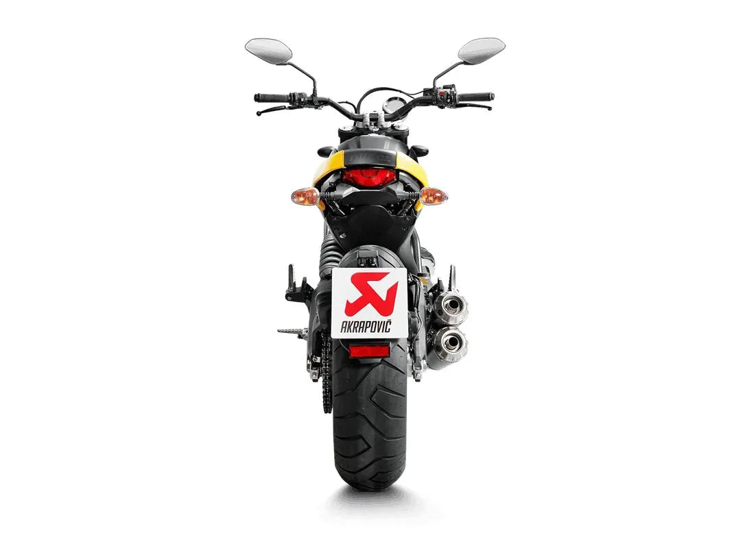 Akrapovic Slip-on Lyddæmper Street Forbedret Ydelse