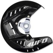 Ufo Front Disc Cover For Conventional Forks - Black