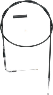 DRAG SPECIALTIES Black Vinyl Throttle Cable 54 inch