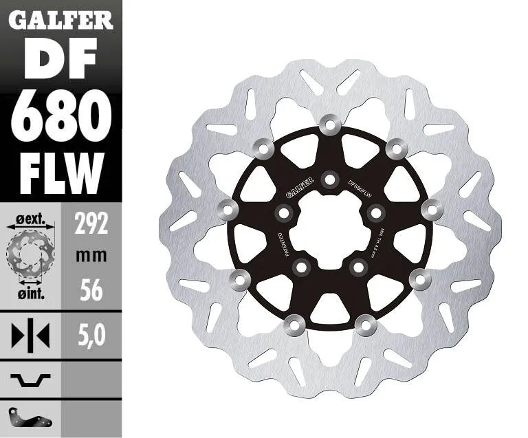 Galfer Brake Rotor For Motorcycles - Front