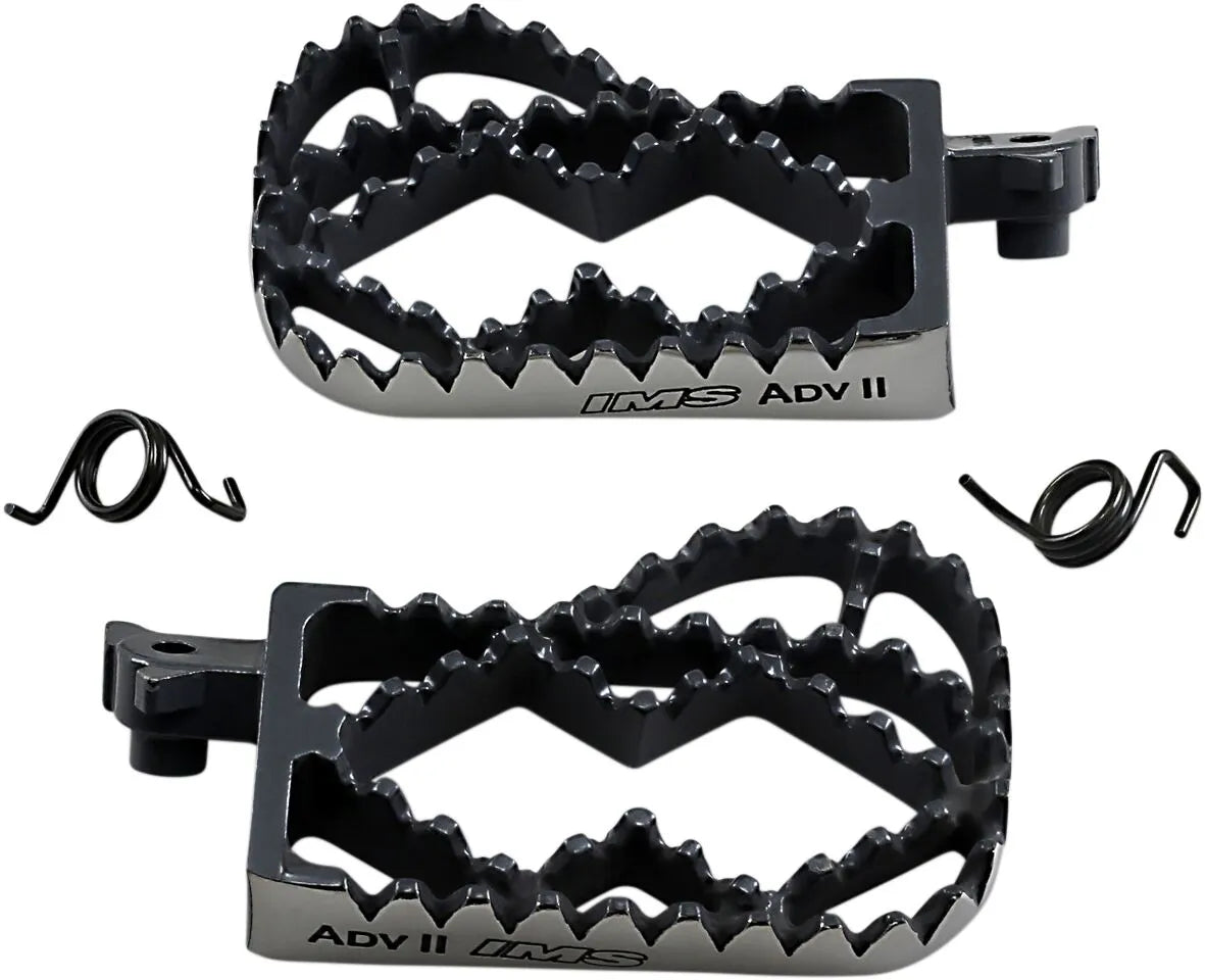 Ims Adventure Series Foot Pegs - Stainless Steel