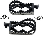 Ims Adventure Series Foot Pegs - Stainless Steel