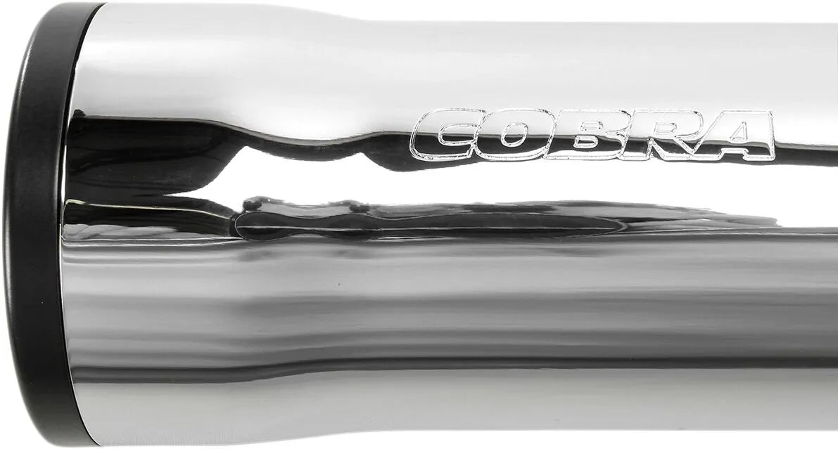 Cobra RPT 3" Slip-on Lyddæmpere Krom - Udstødning