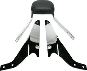 Cobra Square Sissy Bar Kit - Chrome Steel