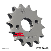 Jt Sprockets Front Sprocket - 428 Chain, 14 Tooth
