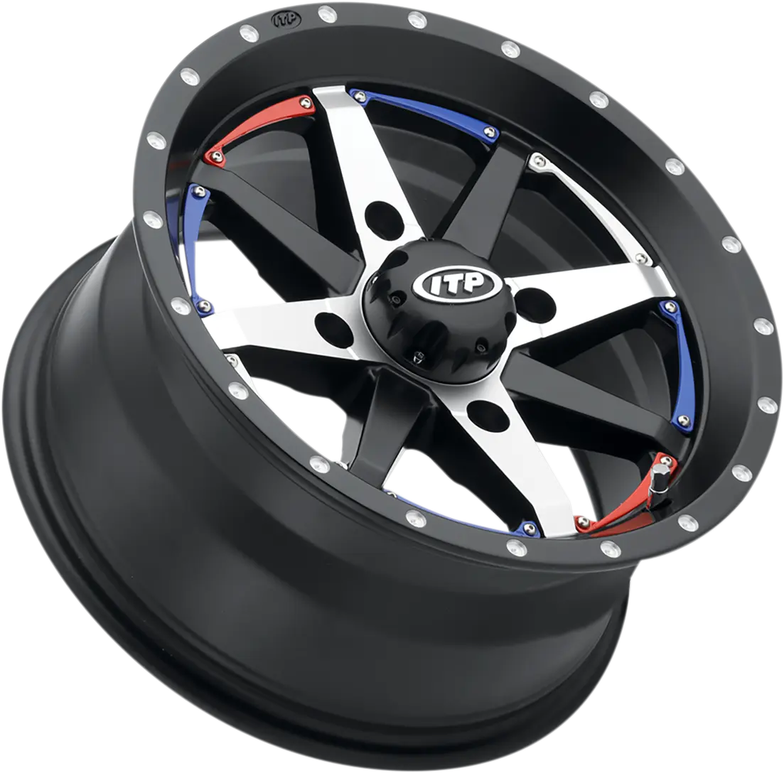 Itp Cyclone Wheel - 14 Inch Black Matte