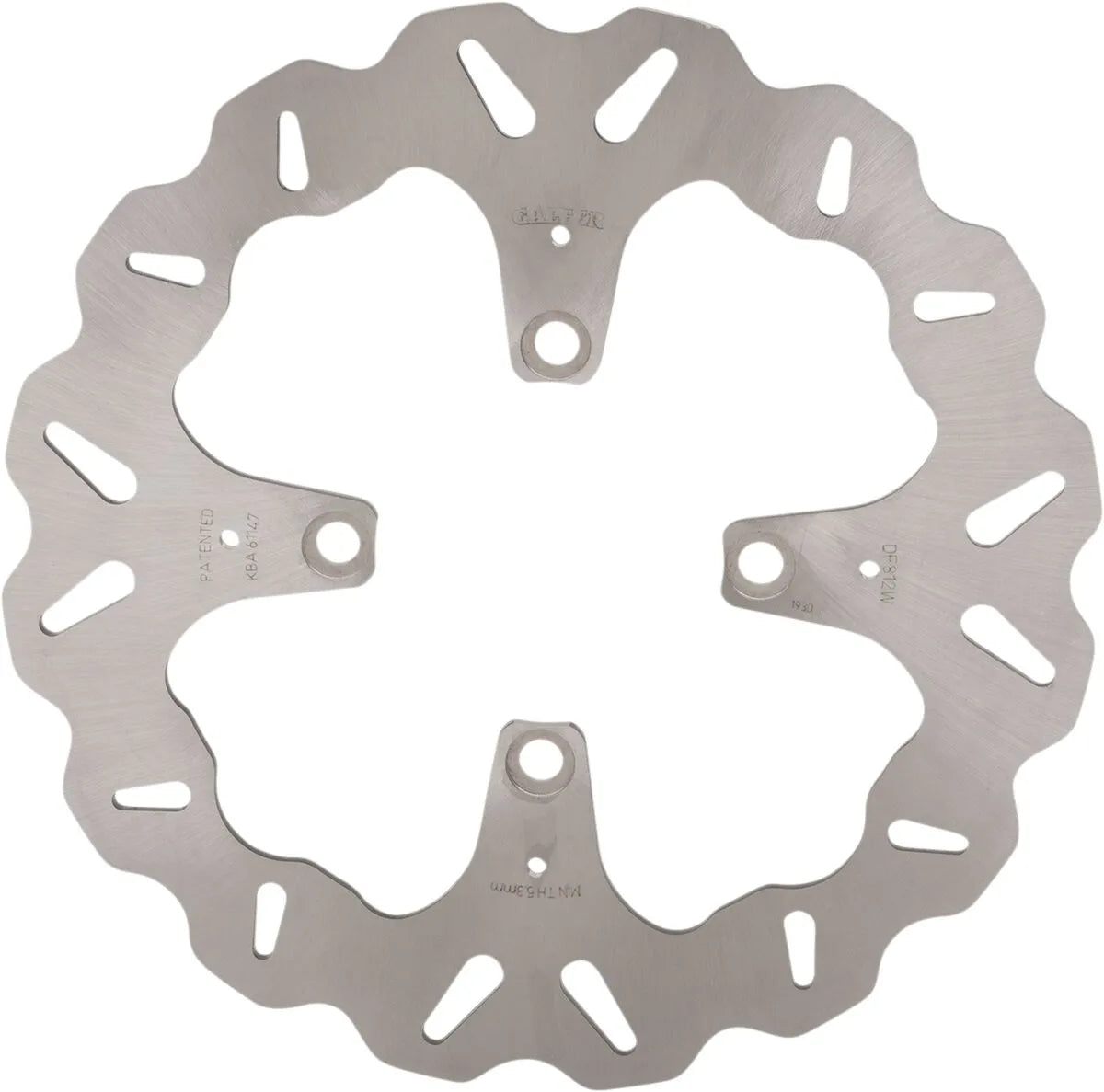 Galfer Brake Rotor For Motorcycle - High Carbon Stainless Steel - Rear