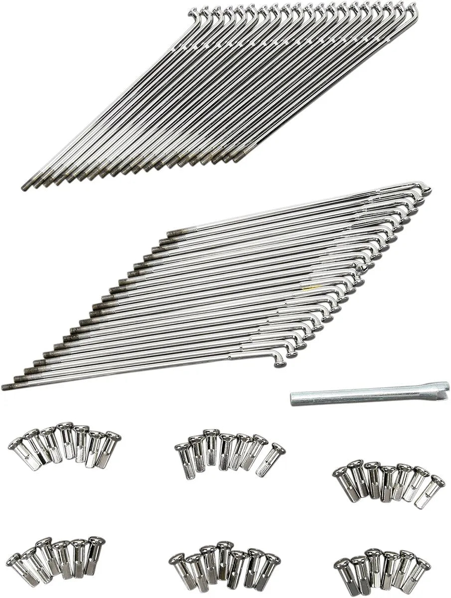 Drag Specialties Wide Glide Spoke Set for 19" Front