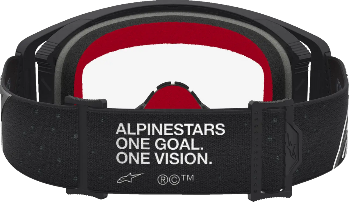 Alpinestars Supertech Vesta Goggle Black Matte Silver-Matte