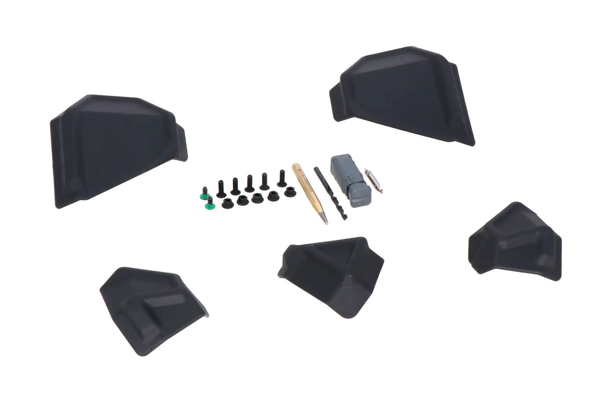 Sw-Motech TRAX ADV Replacement Corner Set Black