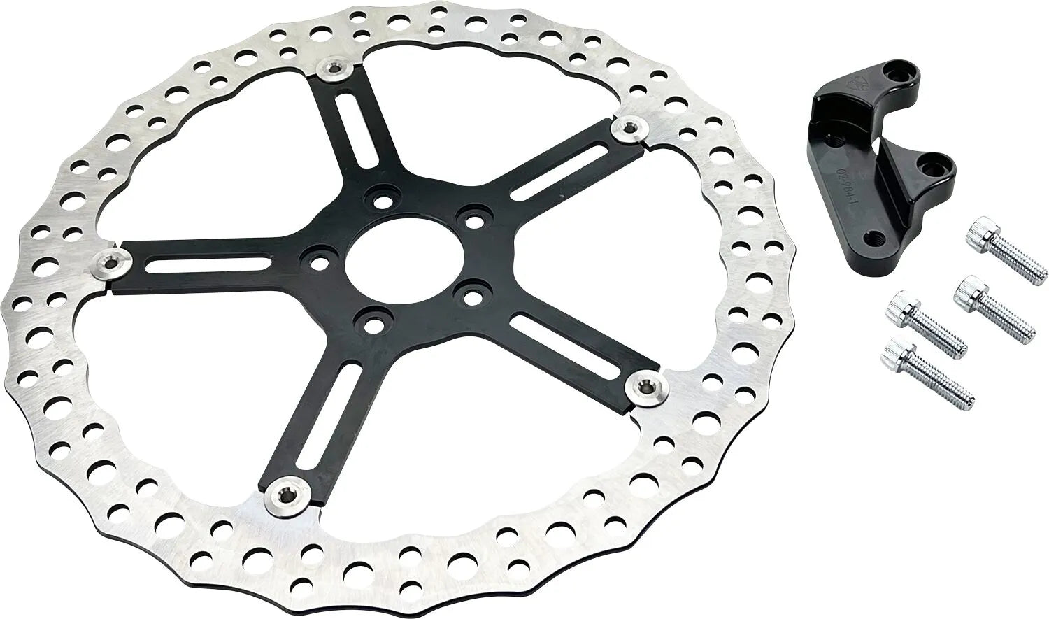 Arlen Ness 15" Big Brake Jagged Floating Rotor Kit - Front