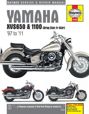 Haynes Repair Manual for Yamaha XVS650/1100