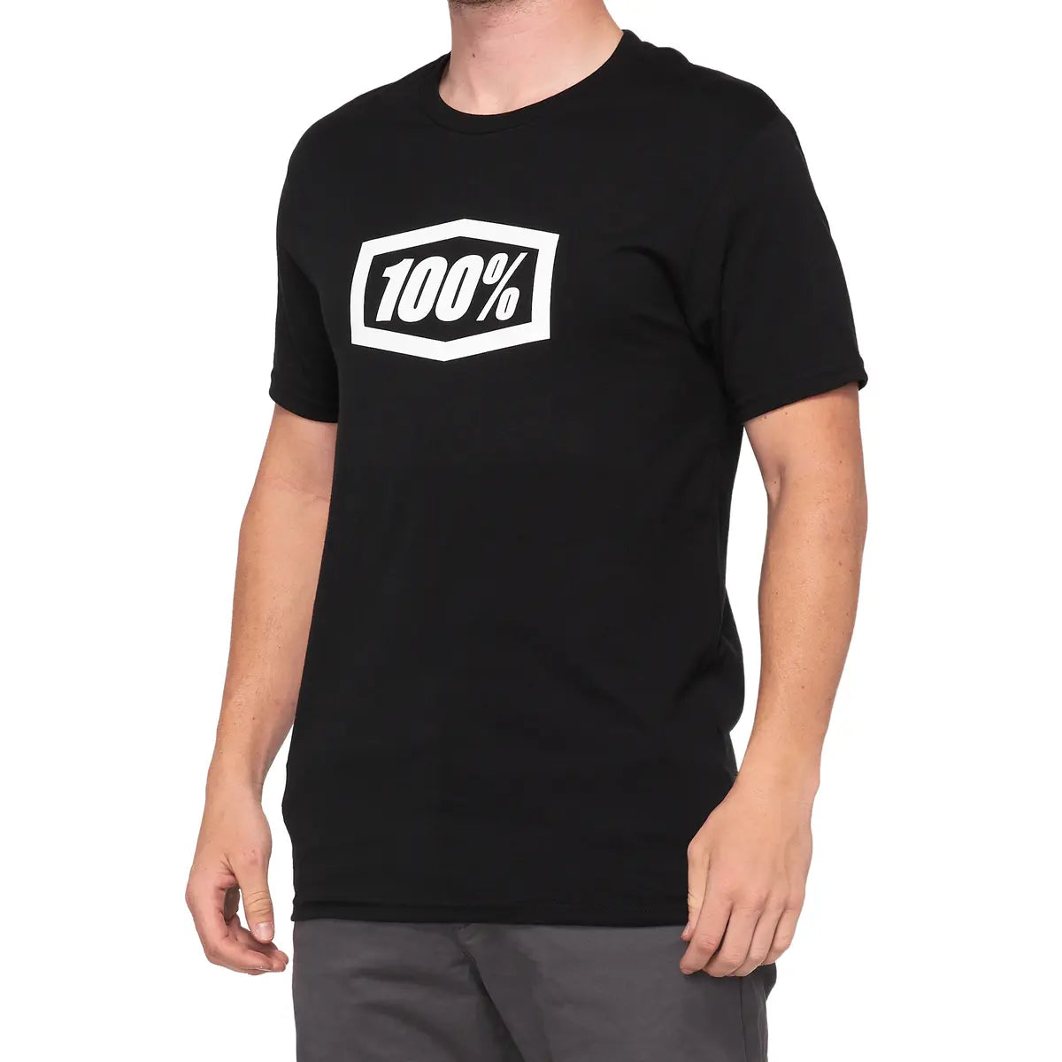100% Icon Short Sleeve T-Shirt Black