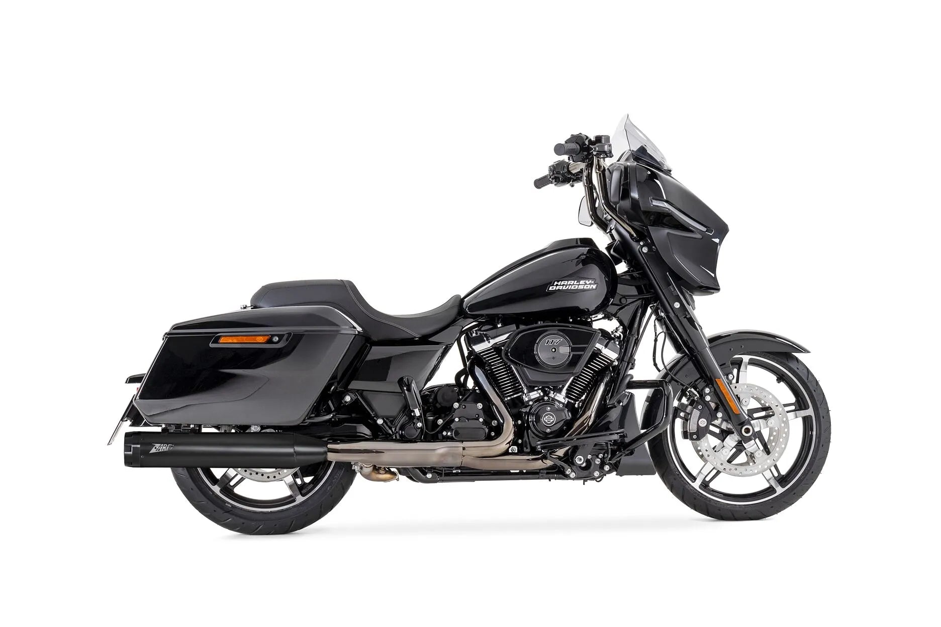 Zard 4.5" Slip-on Mufflers For Harley-davidson Touring
