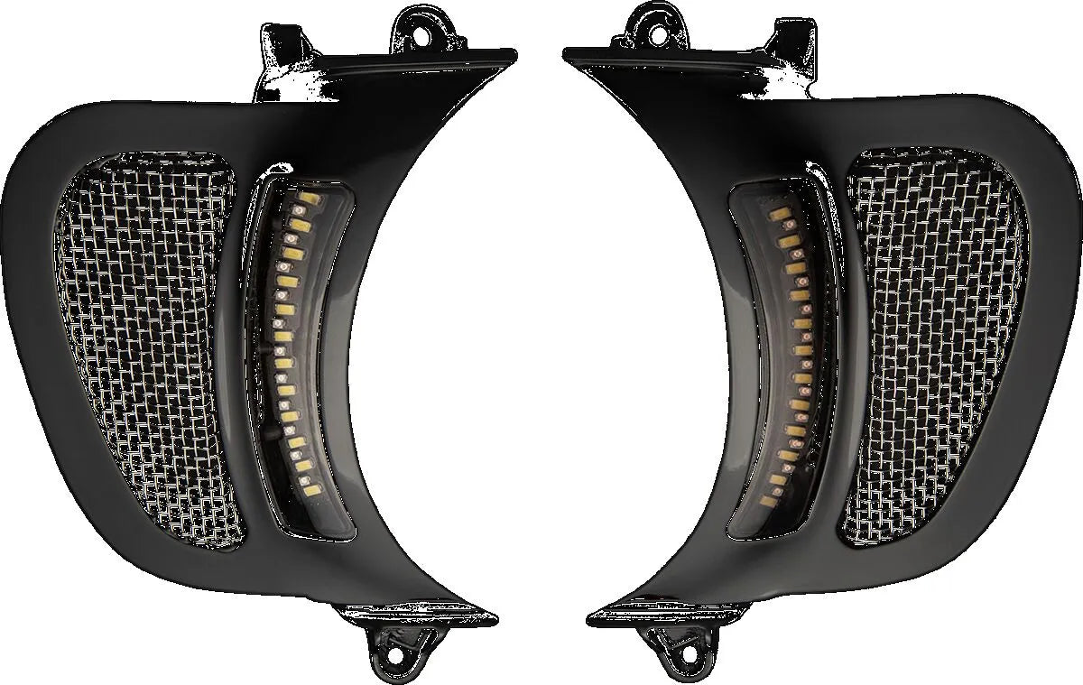 Custom Dynamics Genesis 4 Led Road Glide Vent Inserts